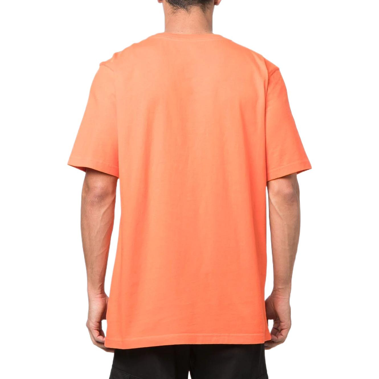 HERON PRESTON Heron T-shirt 'Orange' HMAA026C99JER0012210 - 4