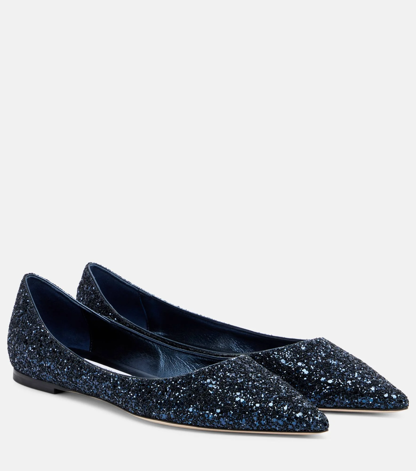 Love glitter ballet flats - 1