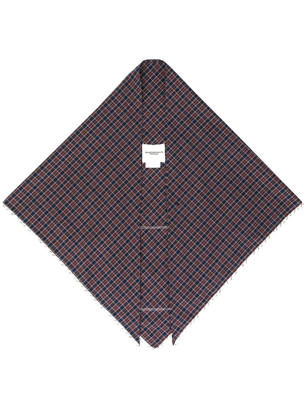 Grunge print scarf - 1