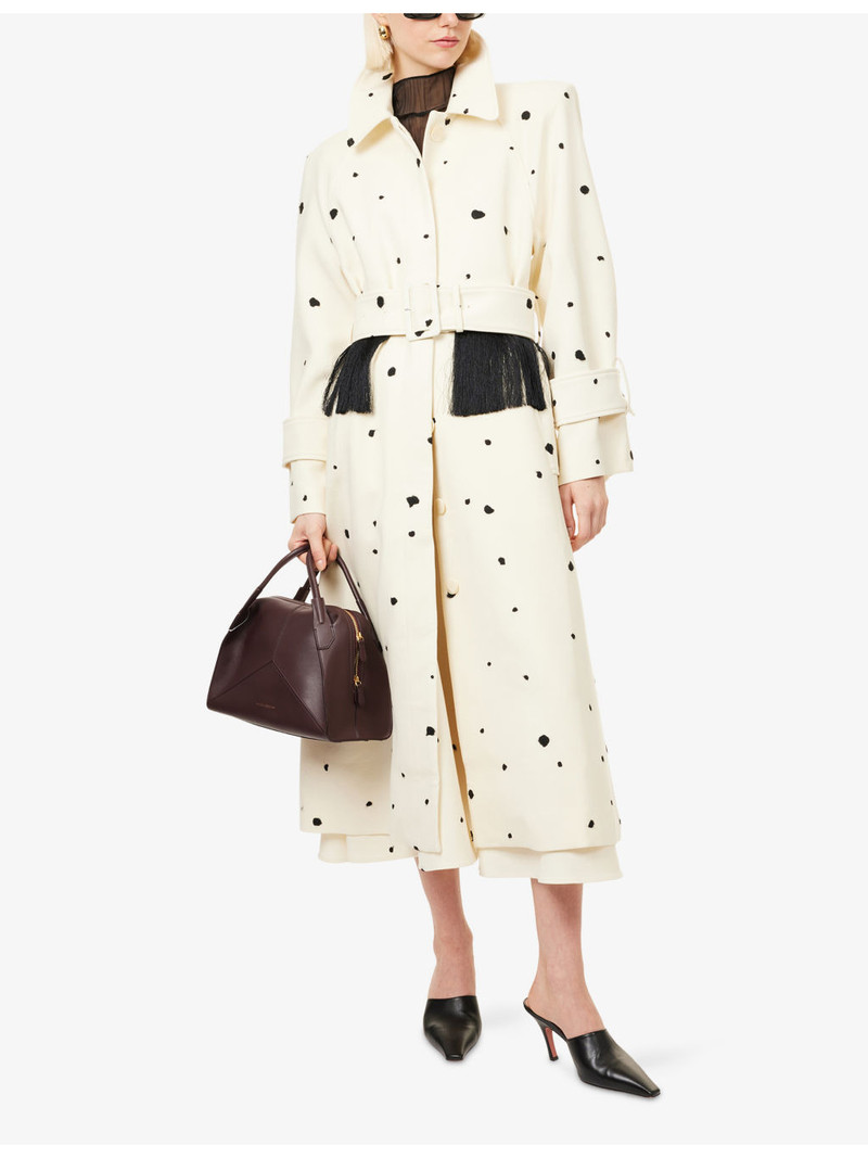 CAMILLA AND MARC Ponza Belted Woven Coat outlook