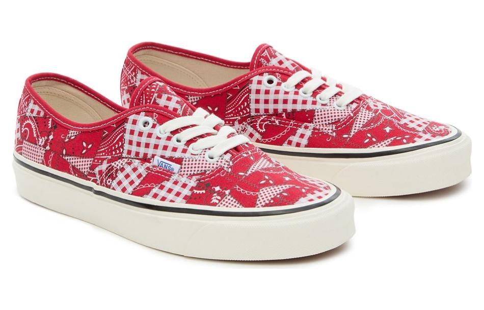 Vans WP x Authentic 44 DX 'Paisley Patchwork - Racing Red' VN0A7Q5CIZQ - 3