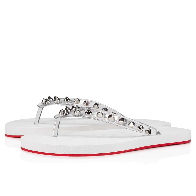 LOUBI FLIP SPIKES DONNA FLAT 1