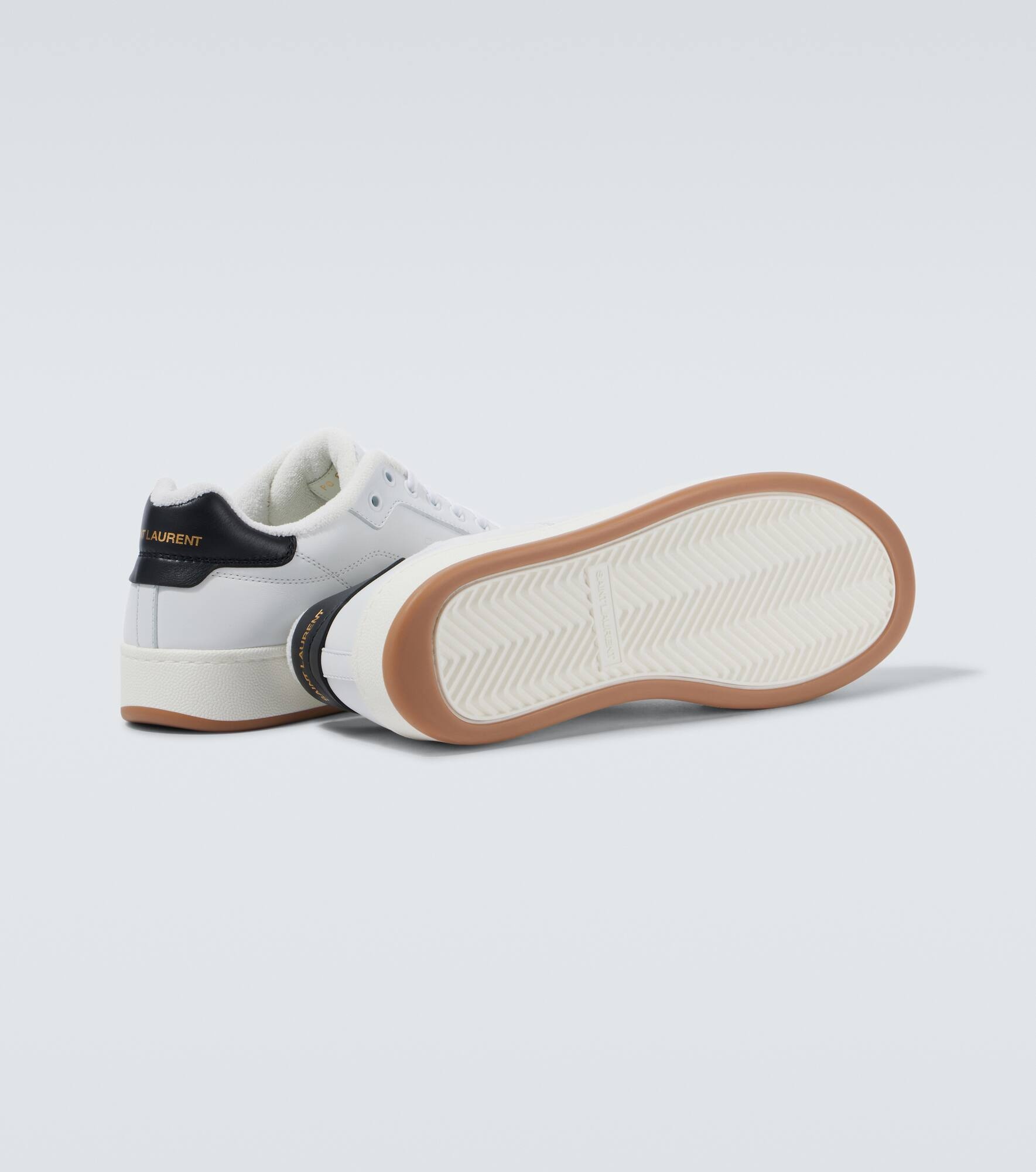 SL/61 logo leather low-top sneakers - 7