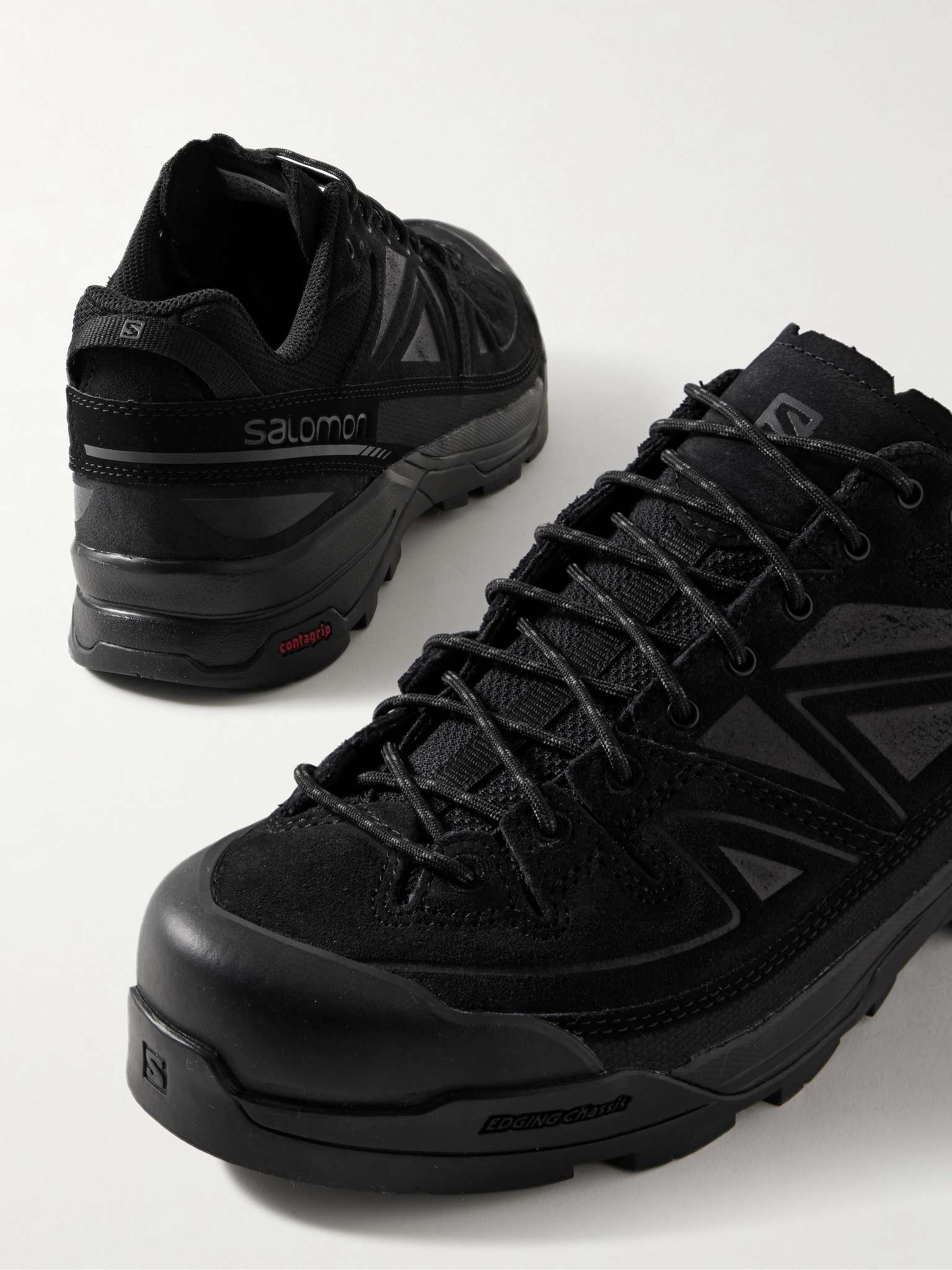 X-ALP LTR Mesh and Suede Sneakers - 6