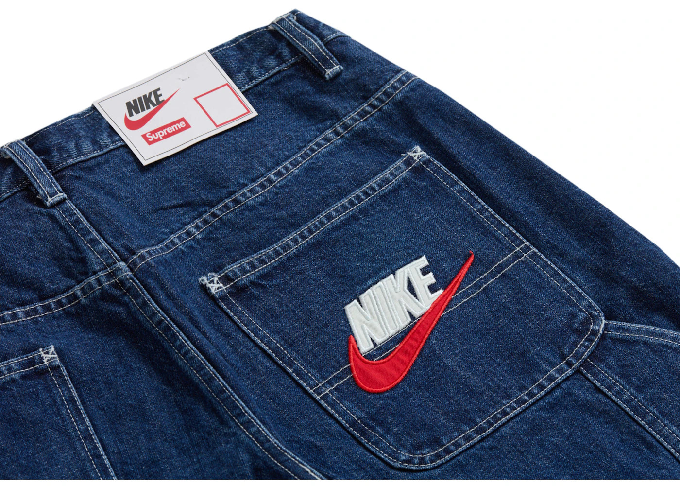 Supreme Nike Denim Short Indigo - 3