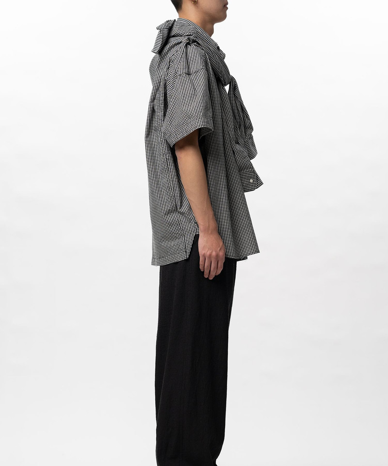 Sleeve Layered Check Shirt 7