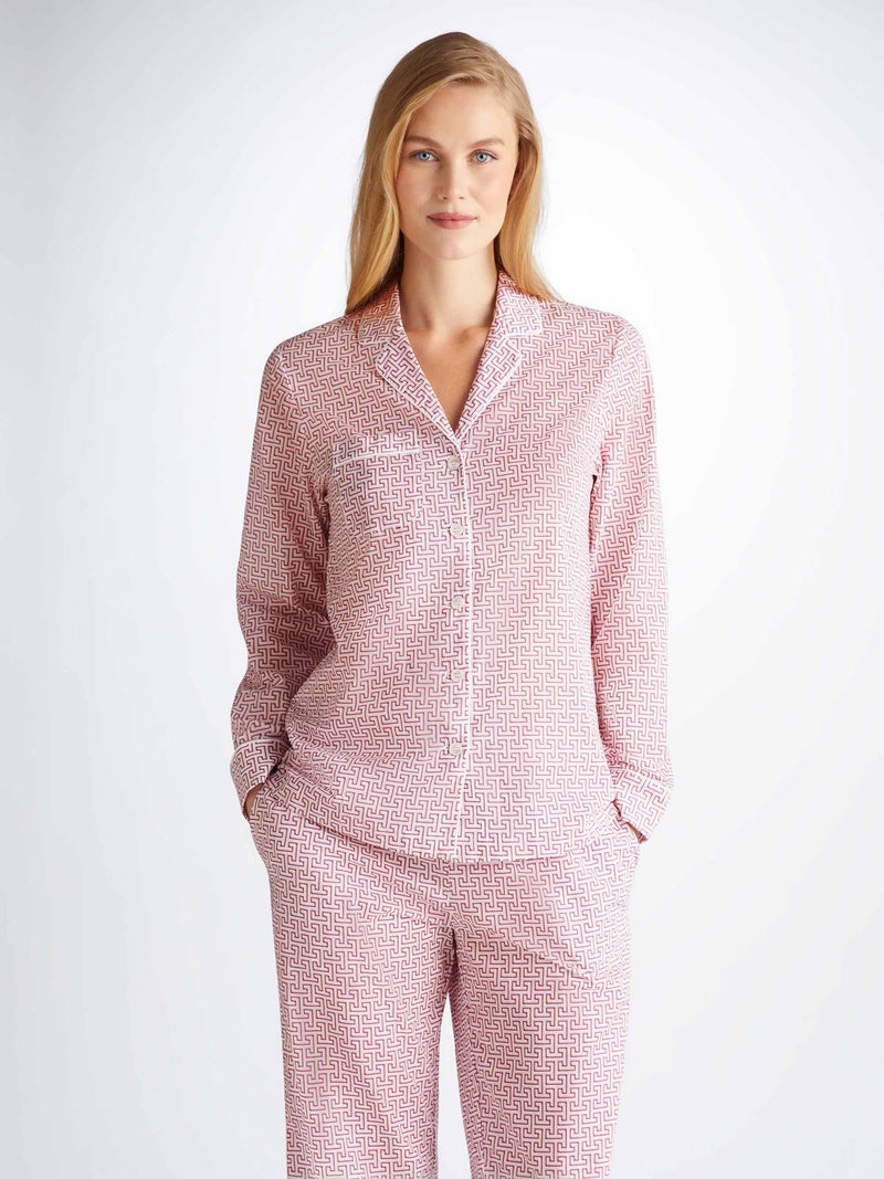 Women's Pajamas Ledbury 72 Cotton Batiste White - 5