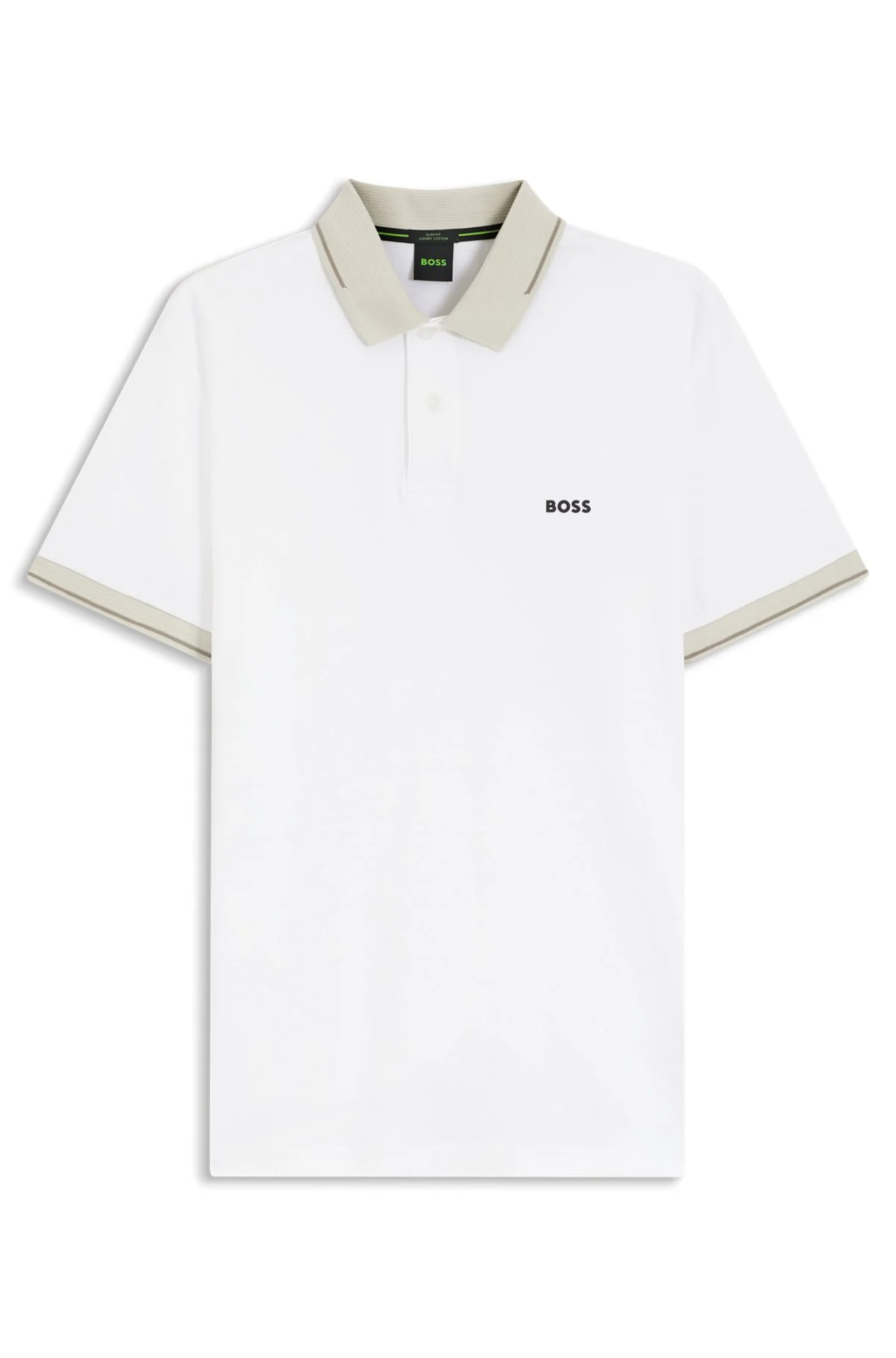SLIM-FIT COTTON POLO SHIRT - 1