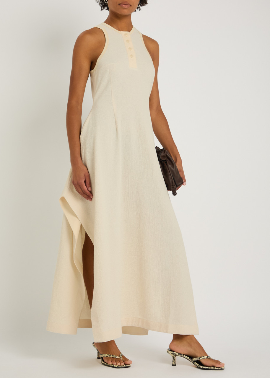 Nanushka Thoose Draped Crepe Maxi Dress - 4