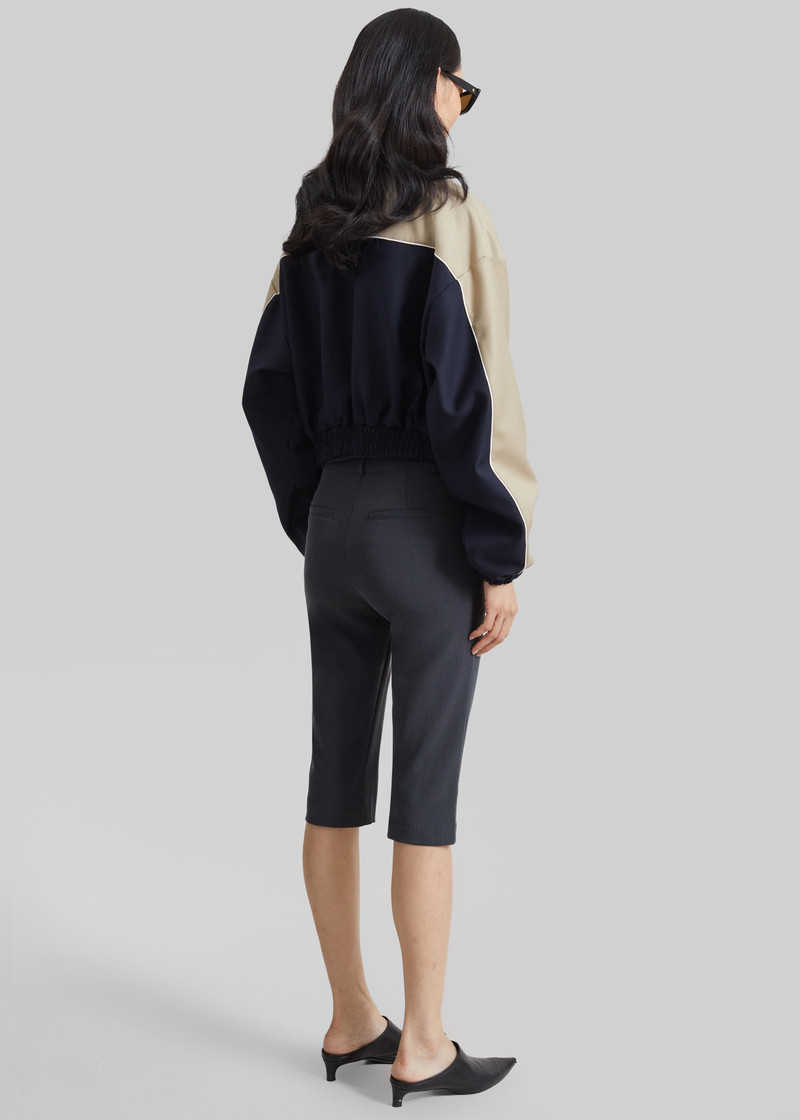 Penally Cropped Jacket - Navy 11