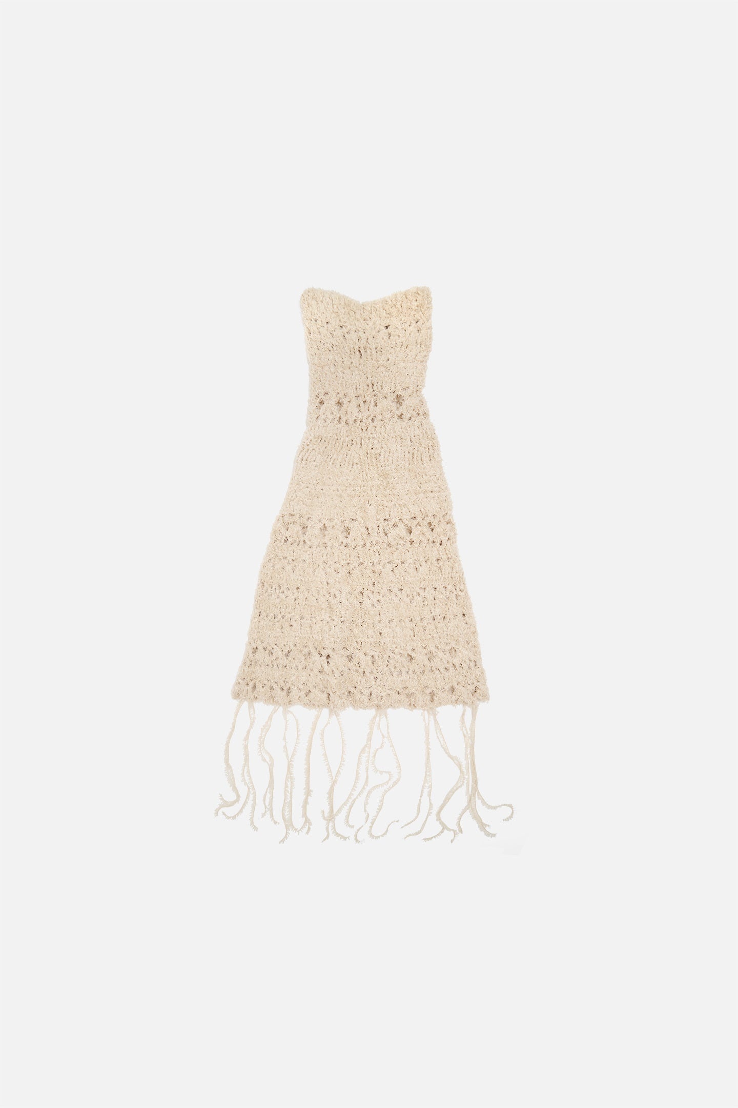 FURRY CROCHET DRESS - 1