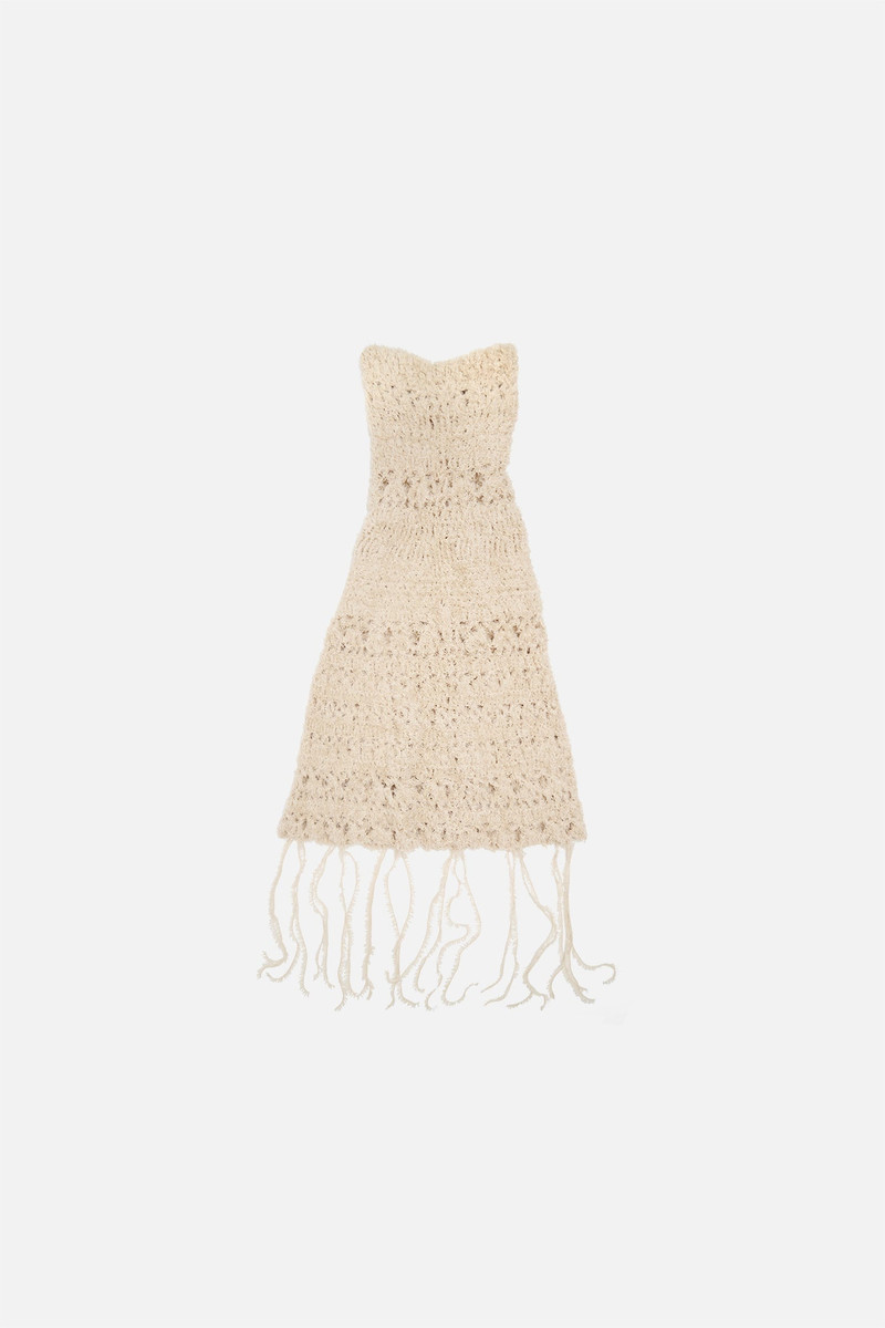 FURRY CROCHET DRESS 1