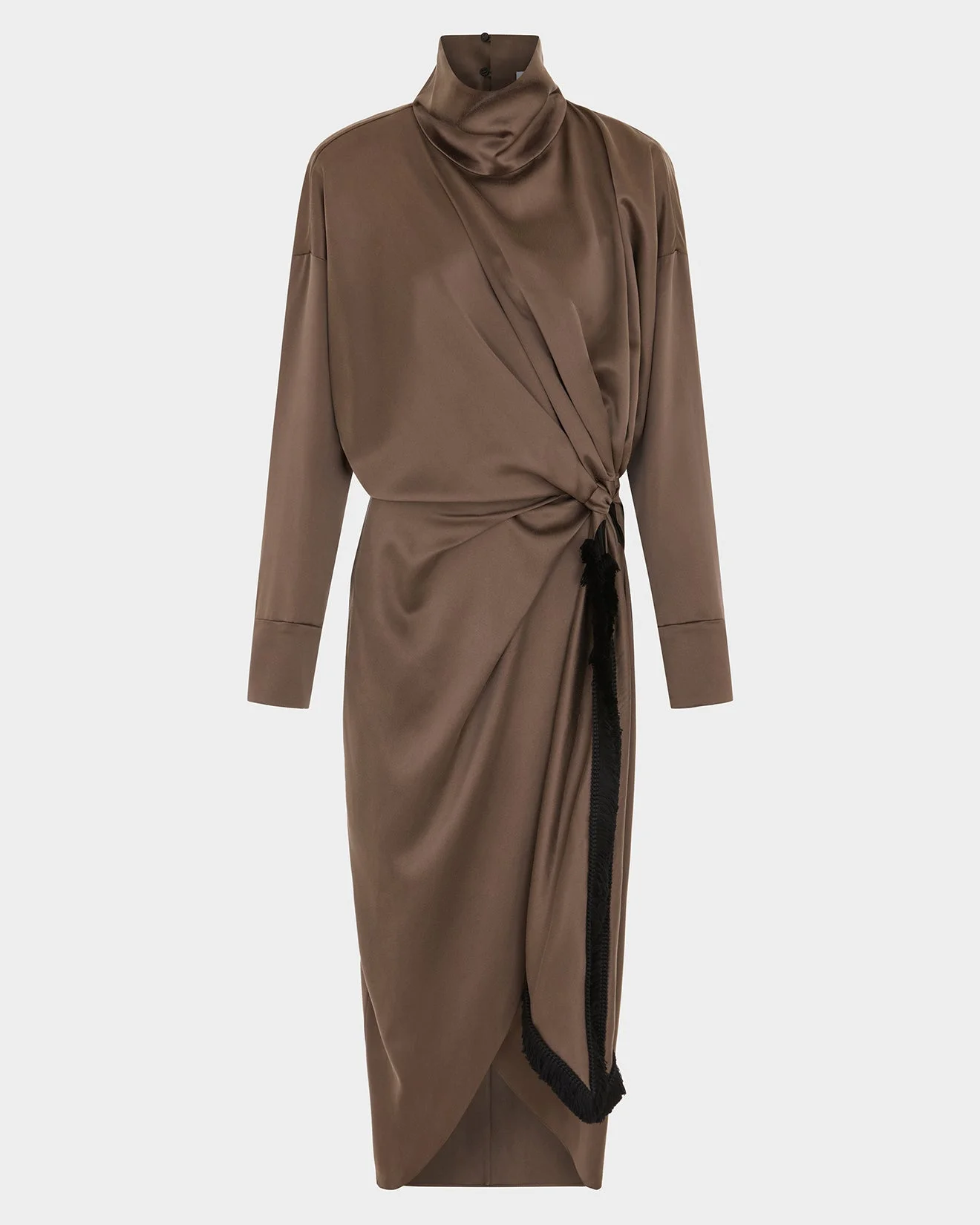 RESIA MIDI DRESS IN SILK - 1