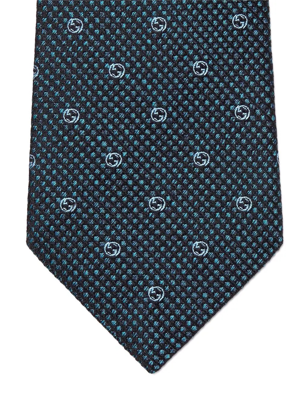 Interlocking G jacquard tie - 2