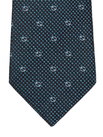 GUCCI Interlocking G jacquard tie outlook