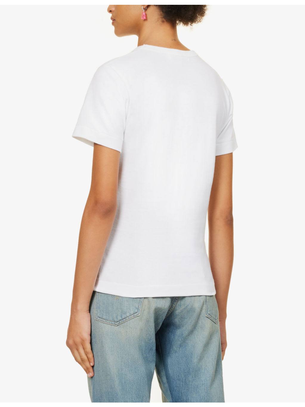 Heart-logo cotton-jersey T-shirt - 5