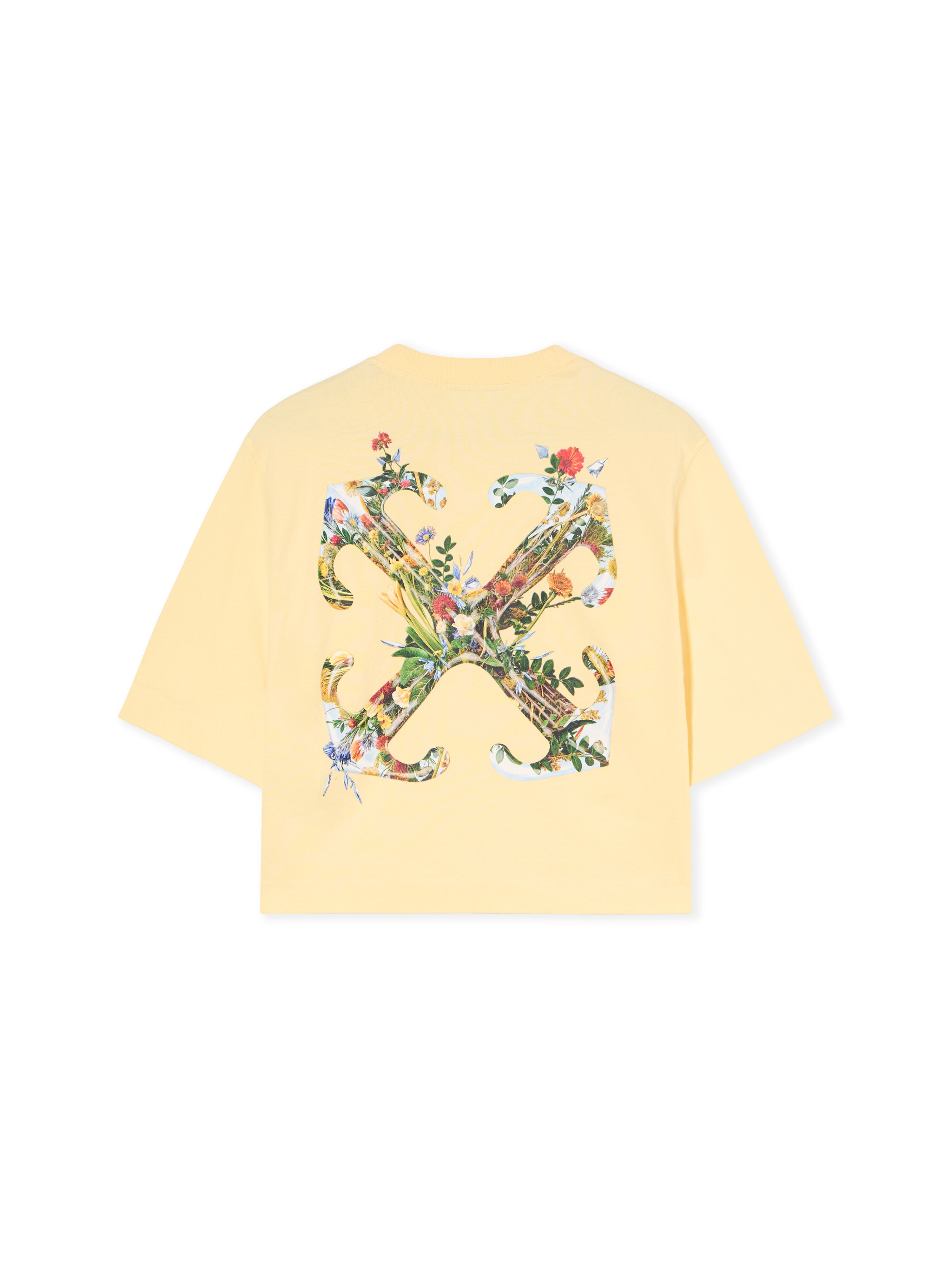 Arrow Glass Flower Crop Logo Tee - 2