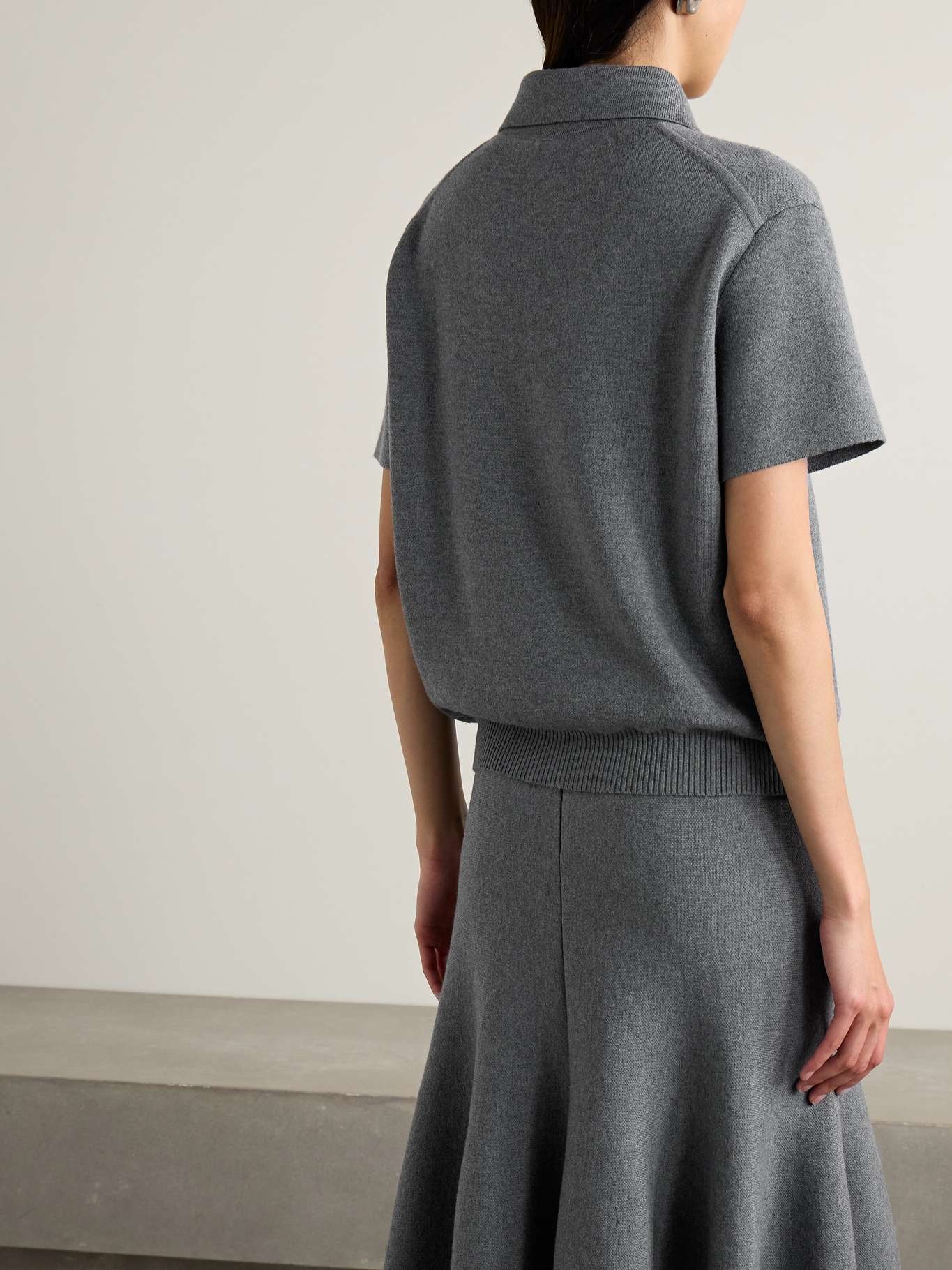 Gulliame wool-blend polo top - 3
