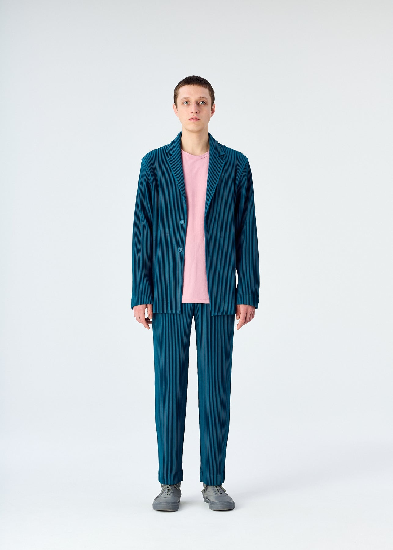TAILORED PLEATS 2 JACKET - 4