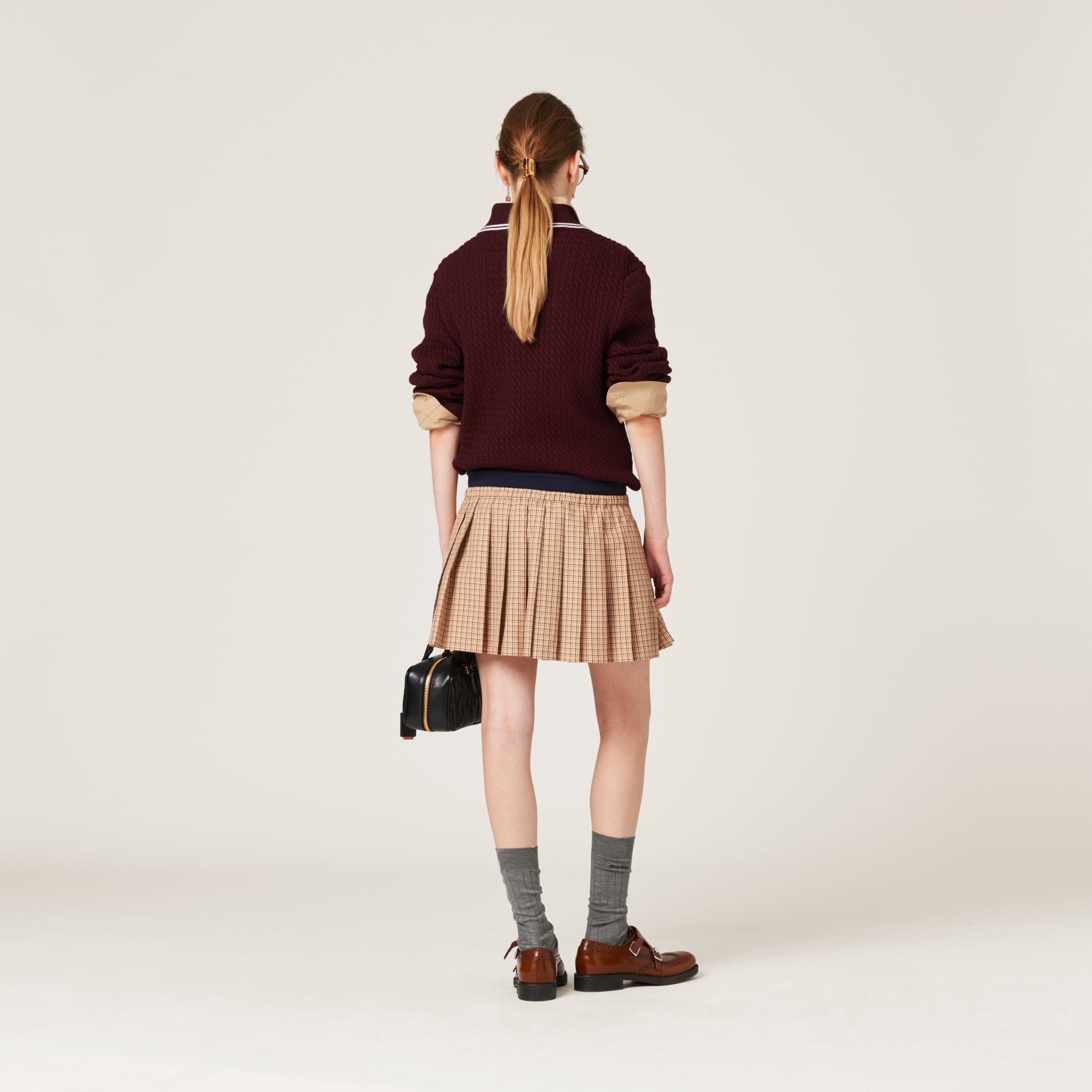 Checked miniskirt - 3