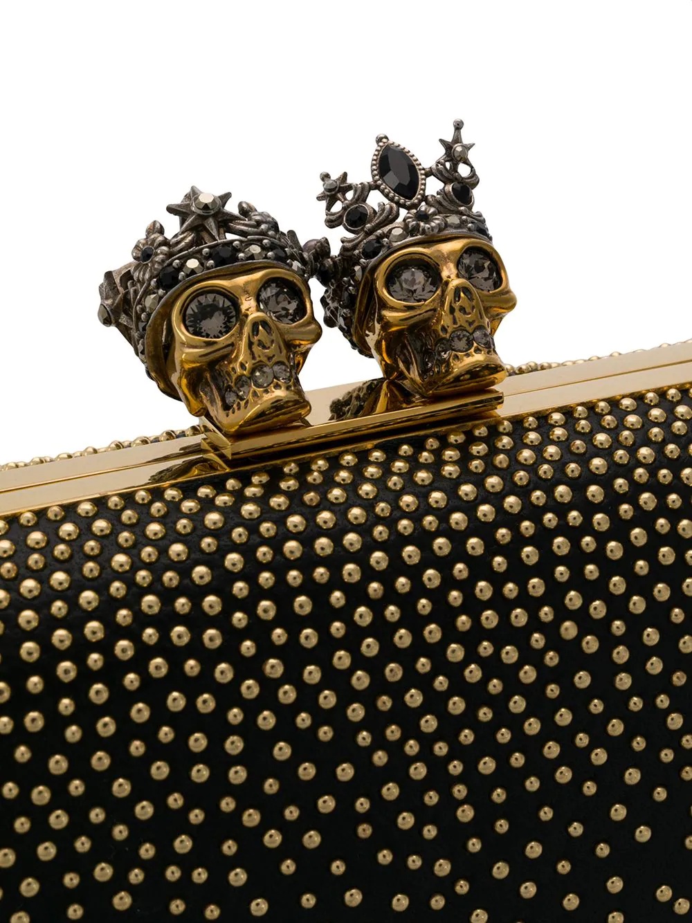 Queen & King embellished clutch - 4