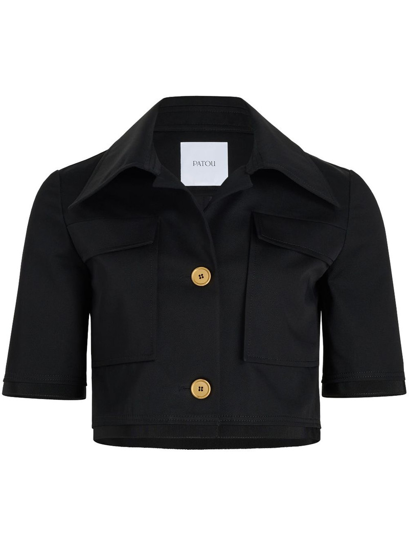 short-sleeved cropped jacket 1