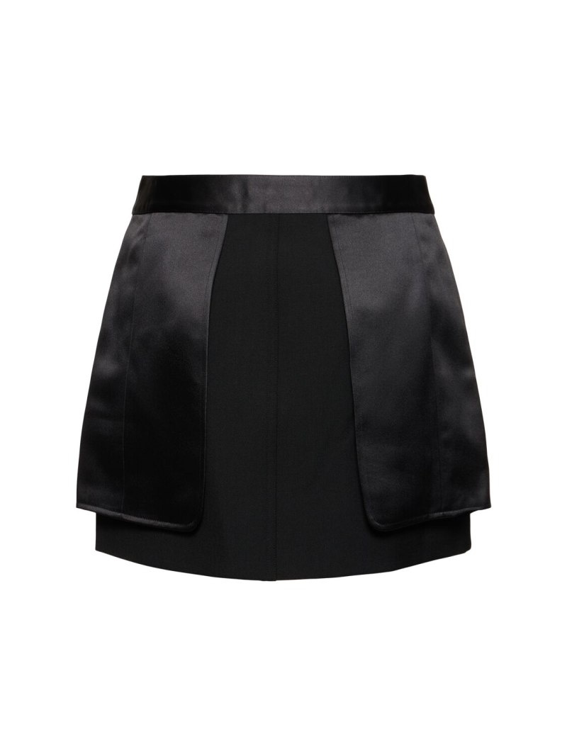 Inside-Out tech mini skirt - 5