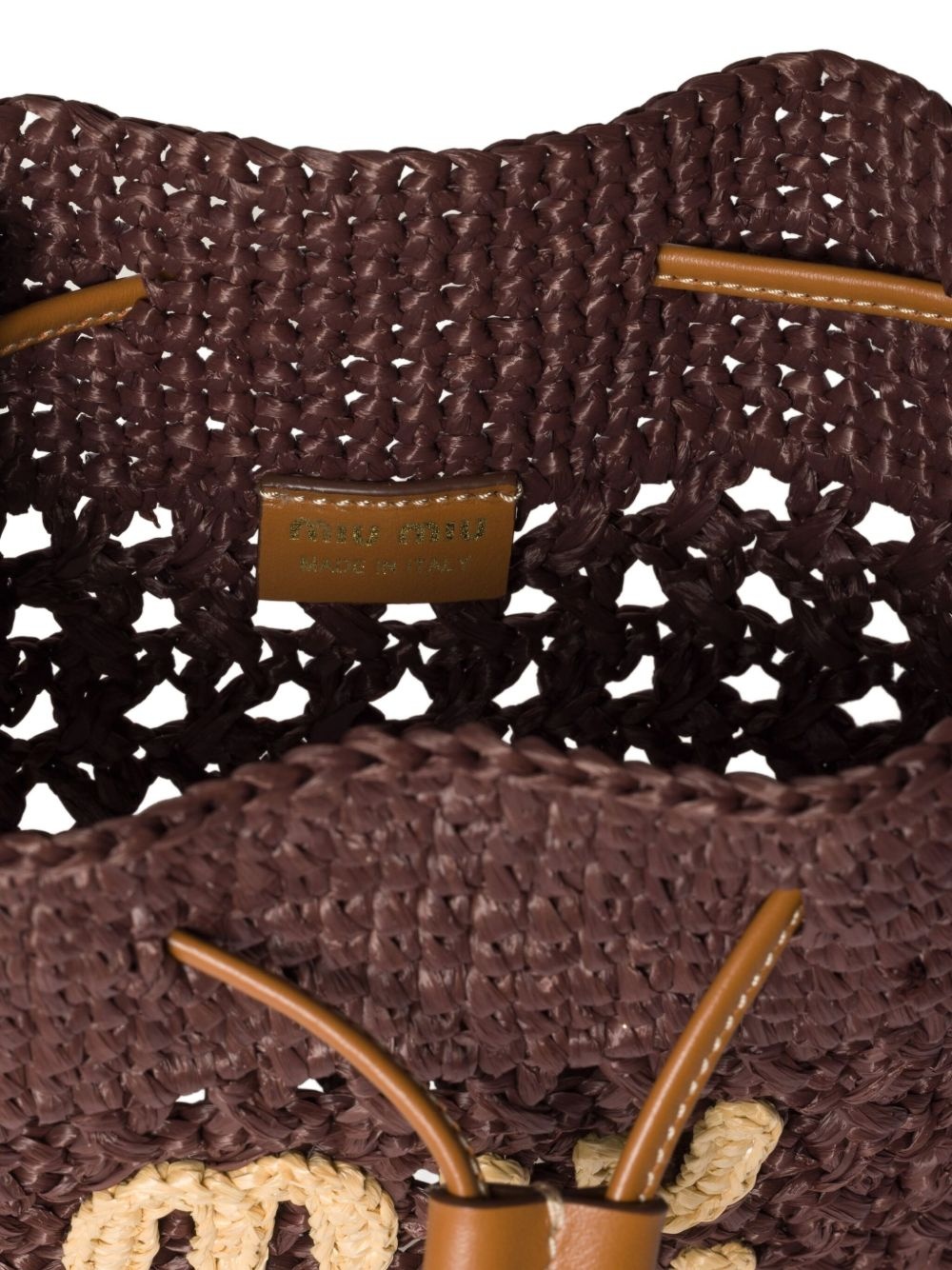mini crochet bucket bag - 4