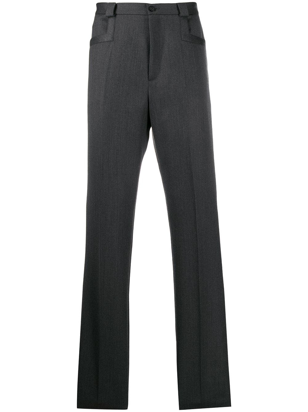 regular length tailored trousers - 1