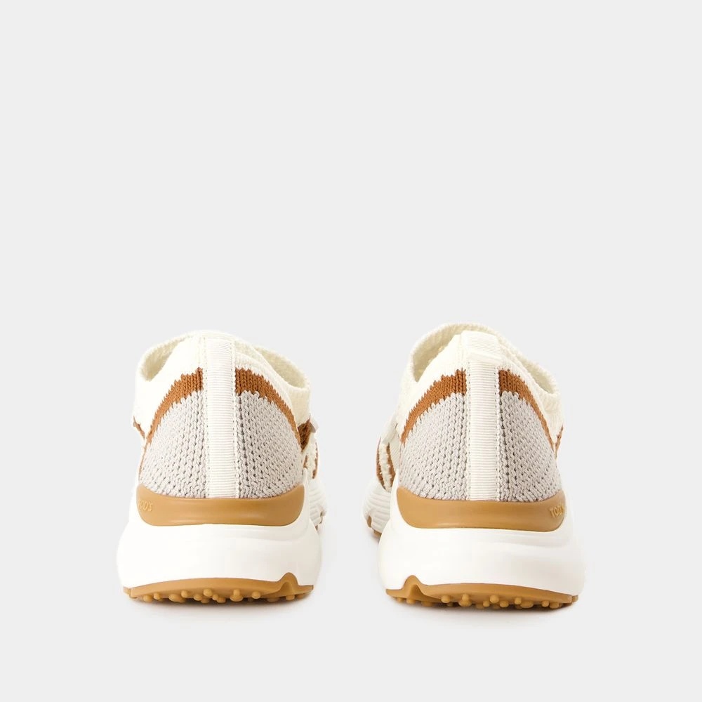 スニーカー TOD'S Sport Run Sneakers - Tod's - Canvas - Beige Tod's SPORT RUN SNEAKERS - TODS - CANVAS - BEIGE | miinto
