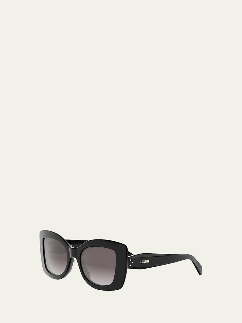 CELINE 3 Dots Acetate Butterfly Sunglasses outlook