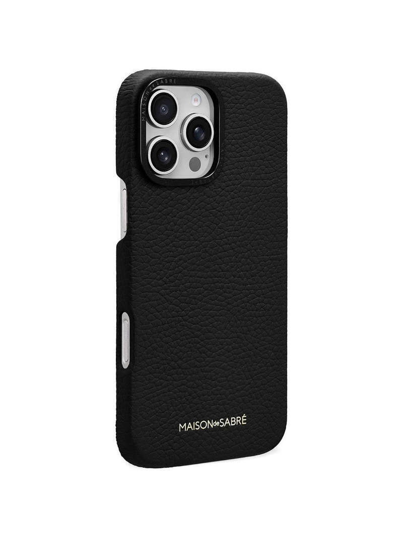 iPhone 16 pro caviar leather case 3
