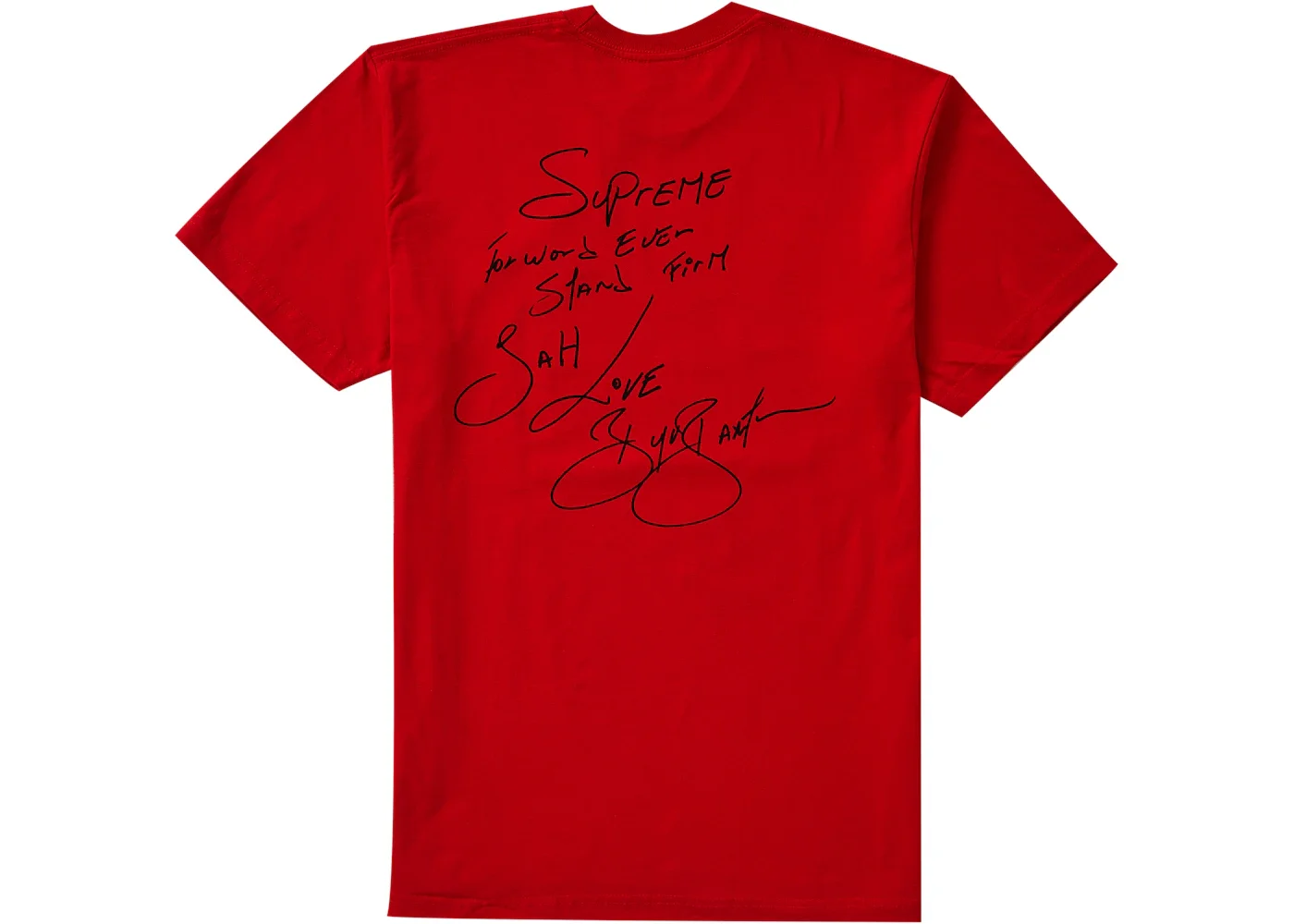 Supreme Supreme Buju Banton Tee Red | REVERSIBLE