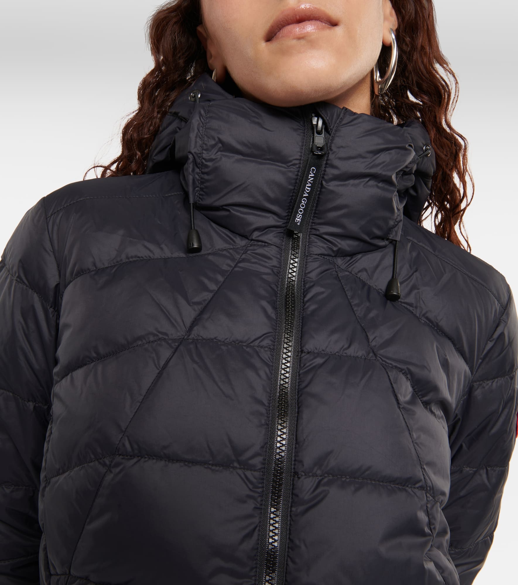 Abbott hooded down jacket - 4
