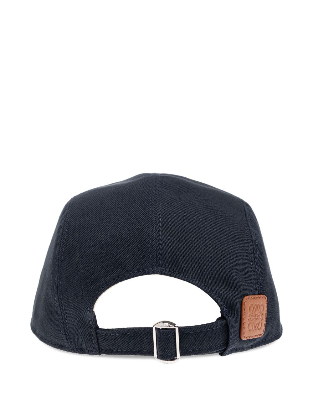 logo-embroidered five-panel cap - 2