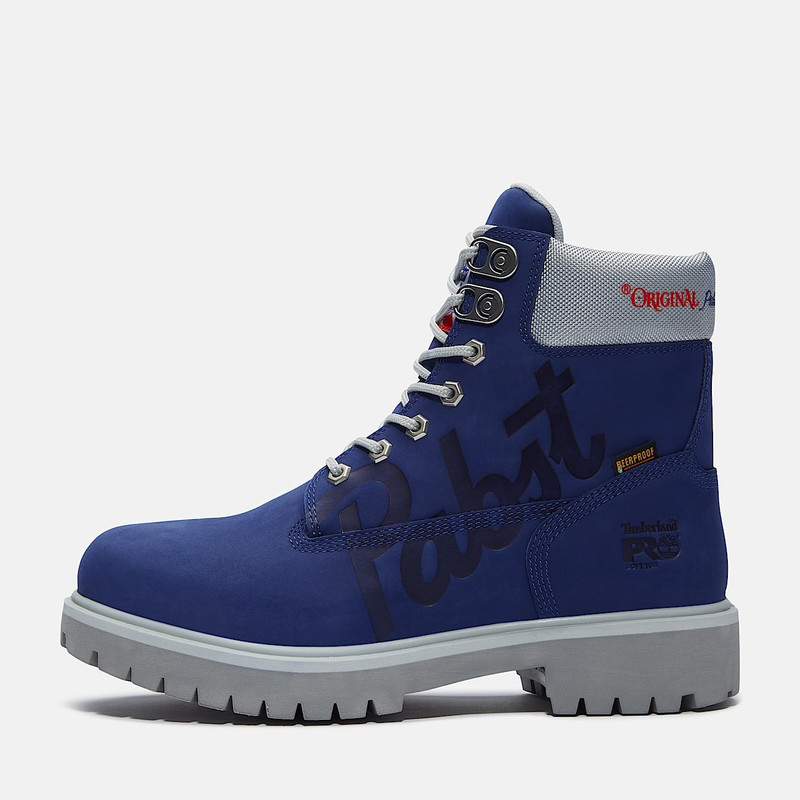 Men's Timberland PRO® and Pabst Blue Ribbon Direct Attach 6" Soft Toe Waterproof Work Boot 12