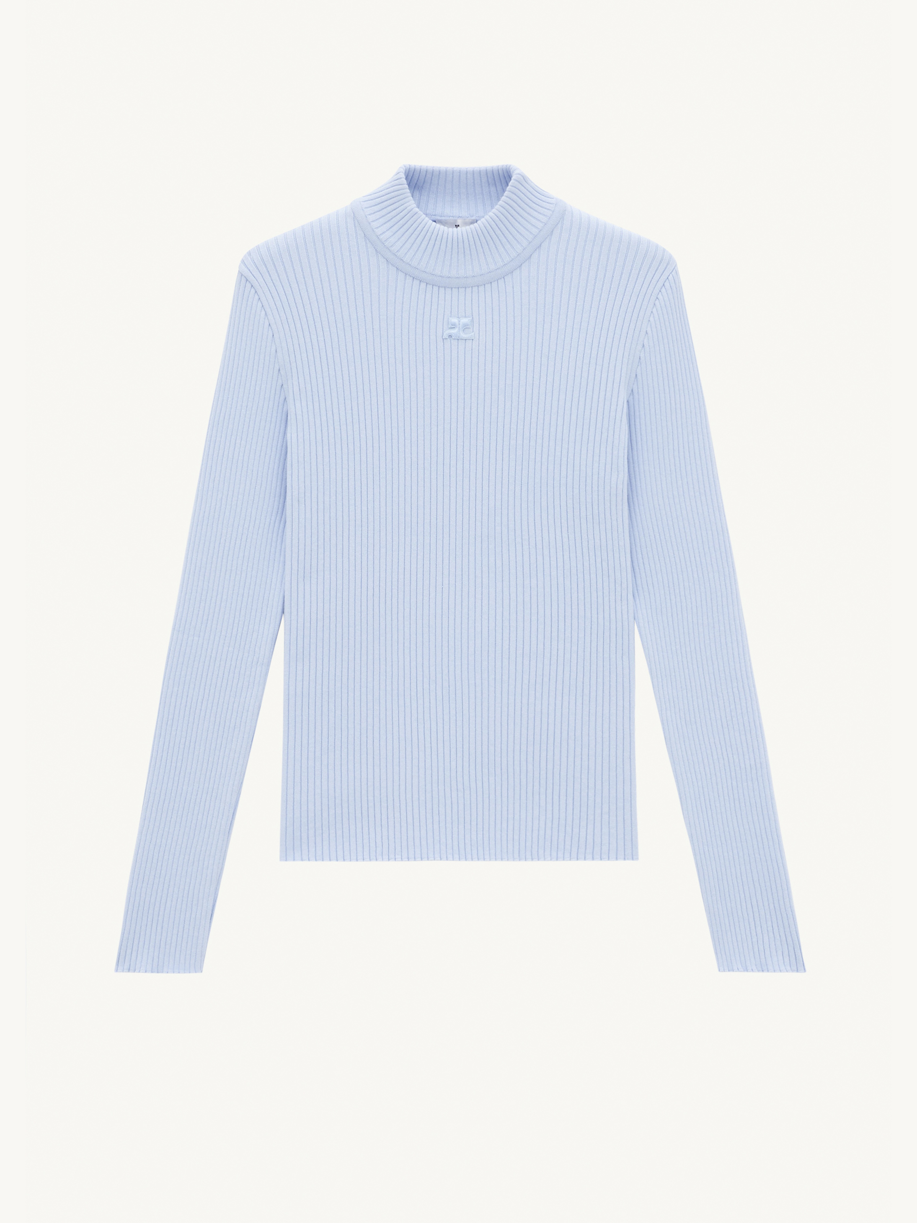 MOCKNECK RIB KNIT SWEATER REEDITION - 1