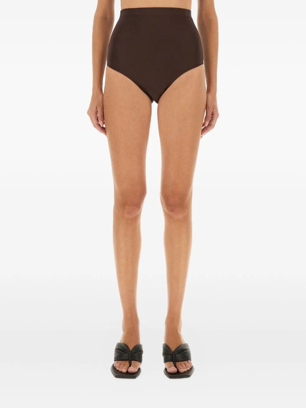 high-waist mini shorts - 1