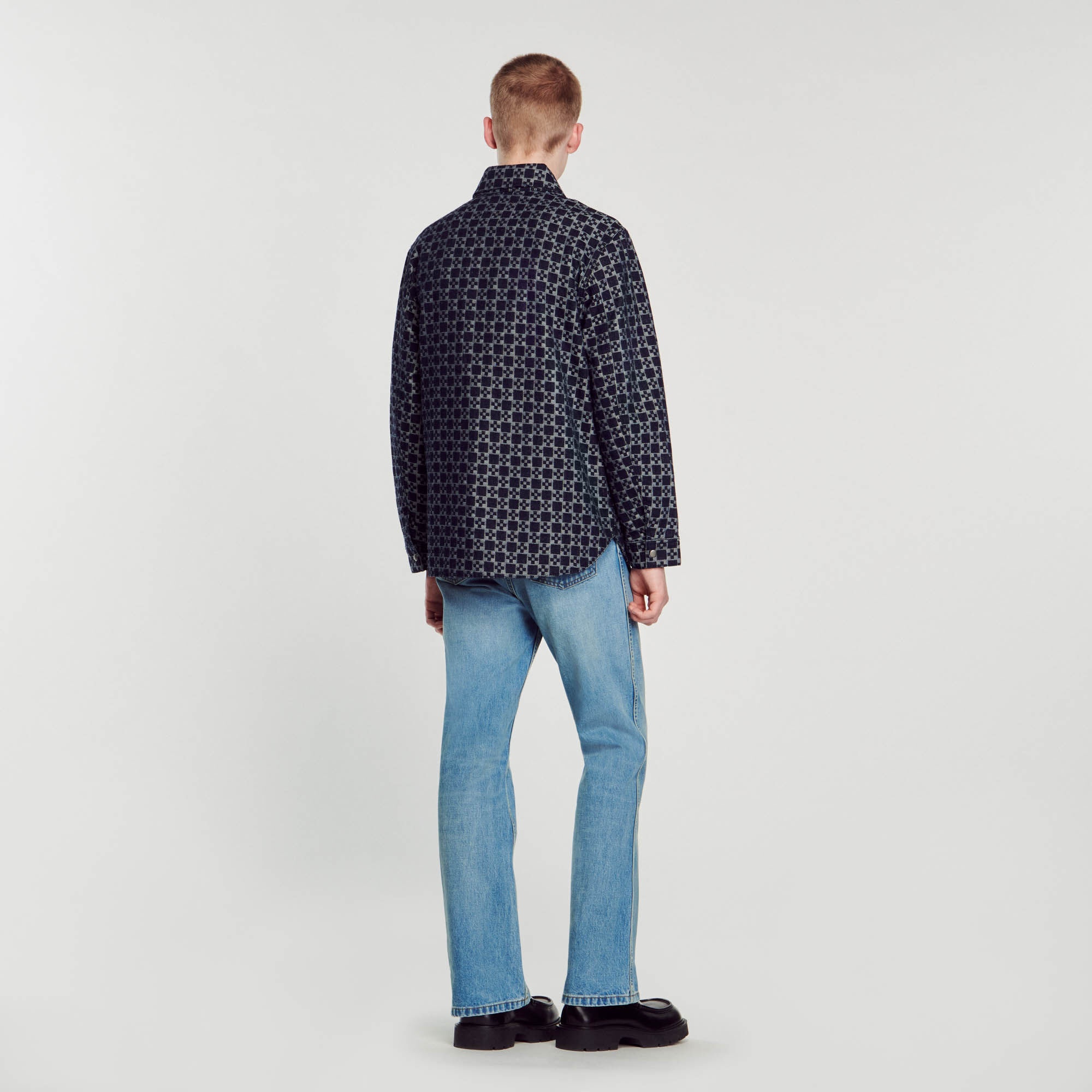 SQUARE CROSS OVERSHIRT - 6