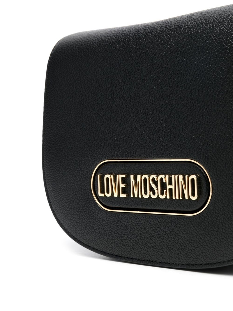logo-plaque satchel bag 4