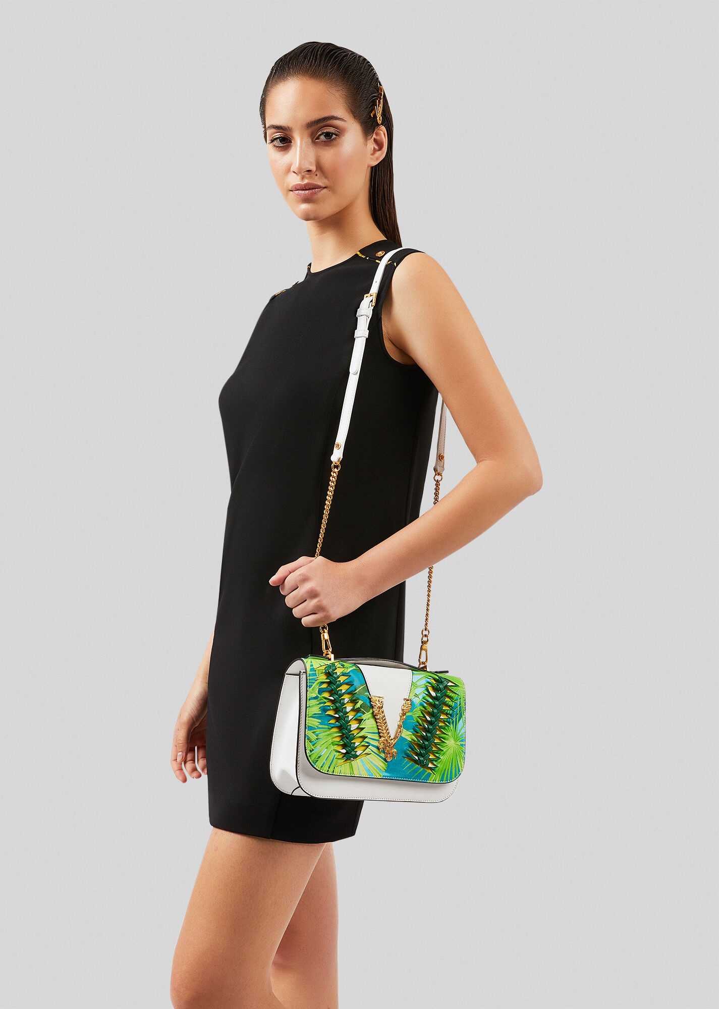 Virtus Jungle Print Shoulder Bag - 2