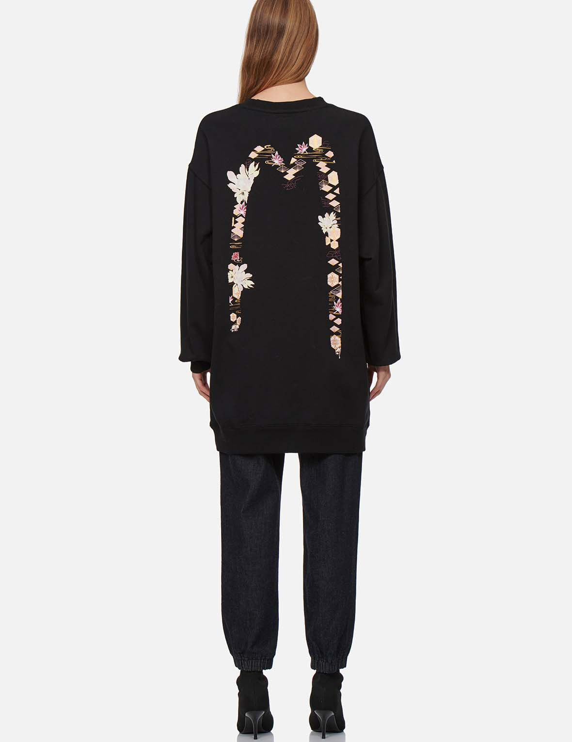 BROCADE AND FLORAL-PATTERN DAICOCK TUNIC - 5