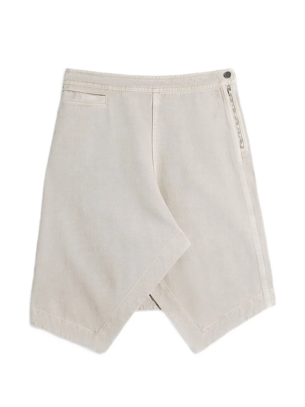 asymmetrical mini skirt - 1