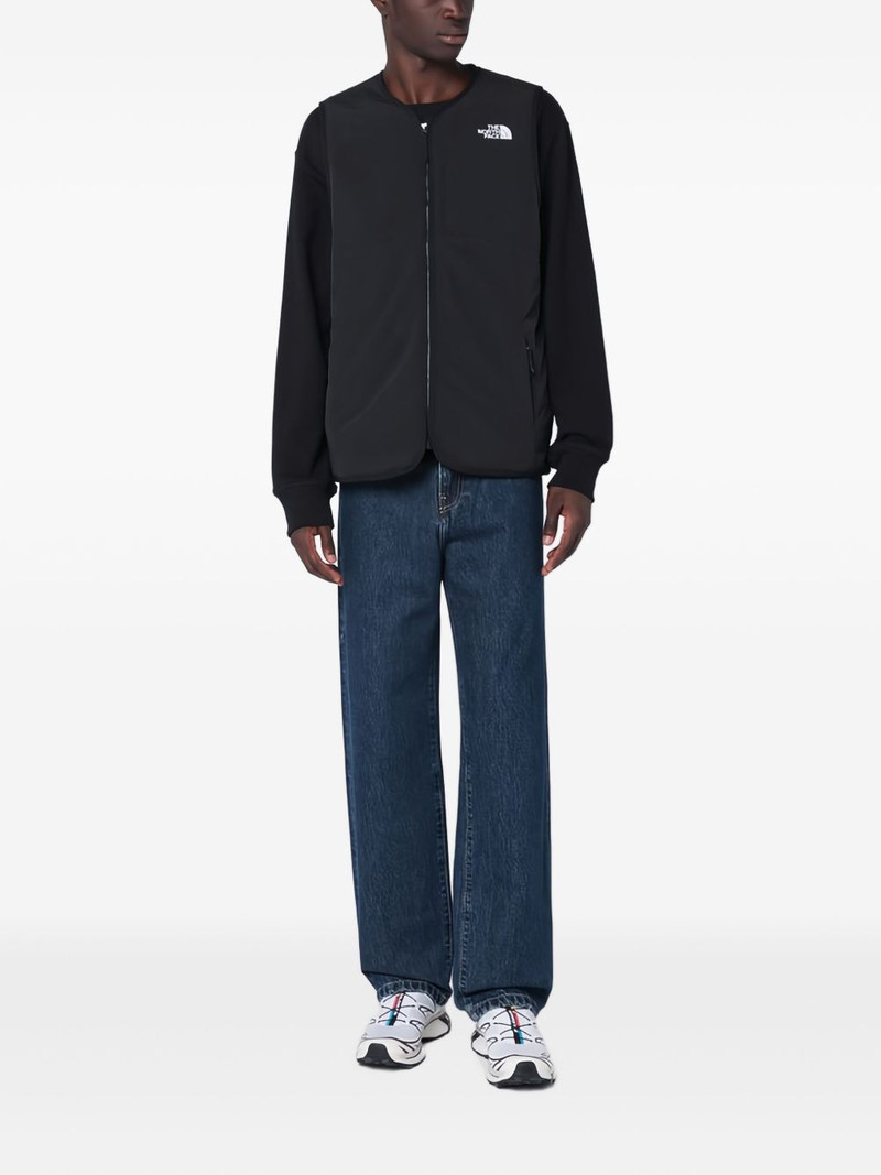 The North Face zip sleeveless jacket outlook