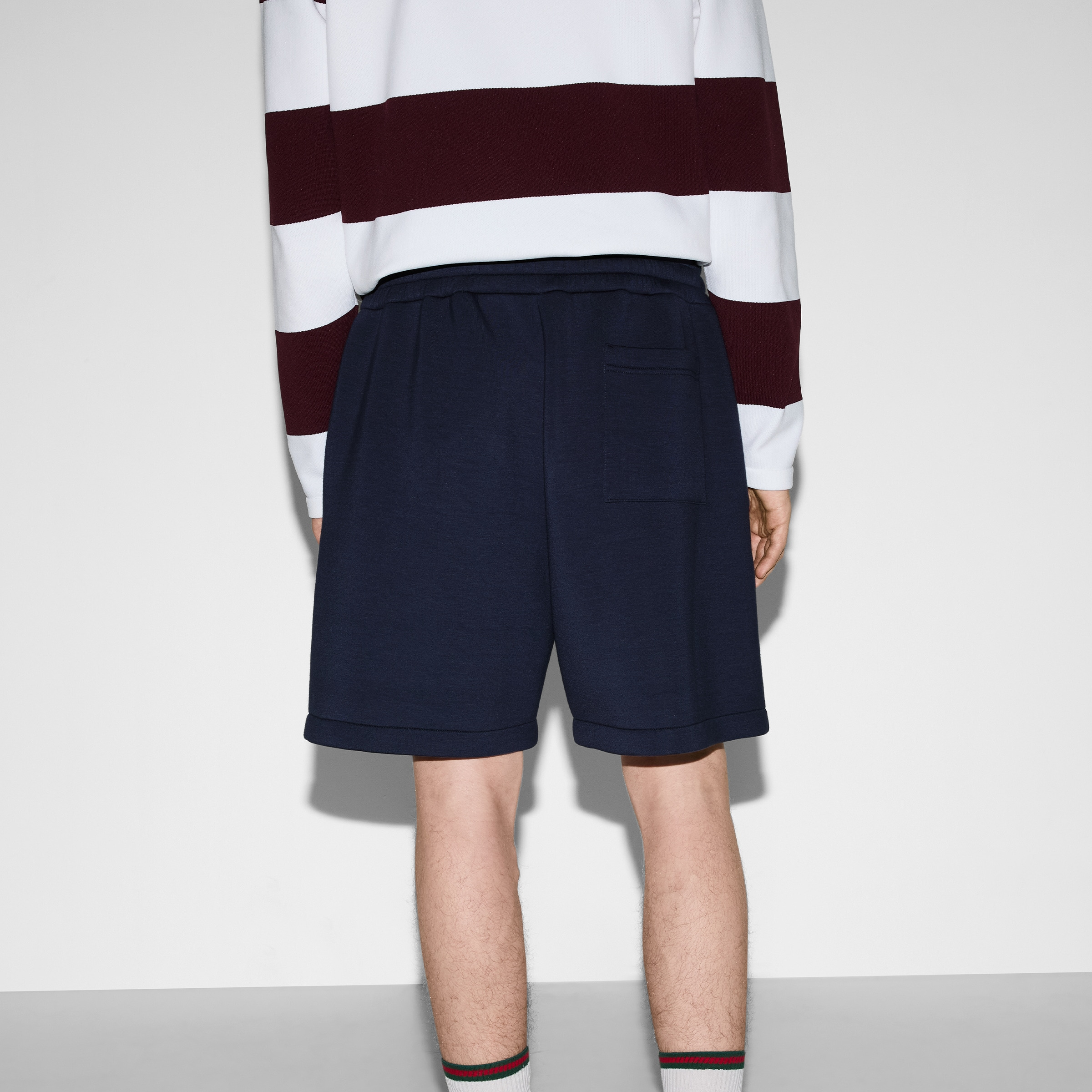 Jersey shorts with patch - 4