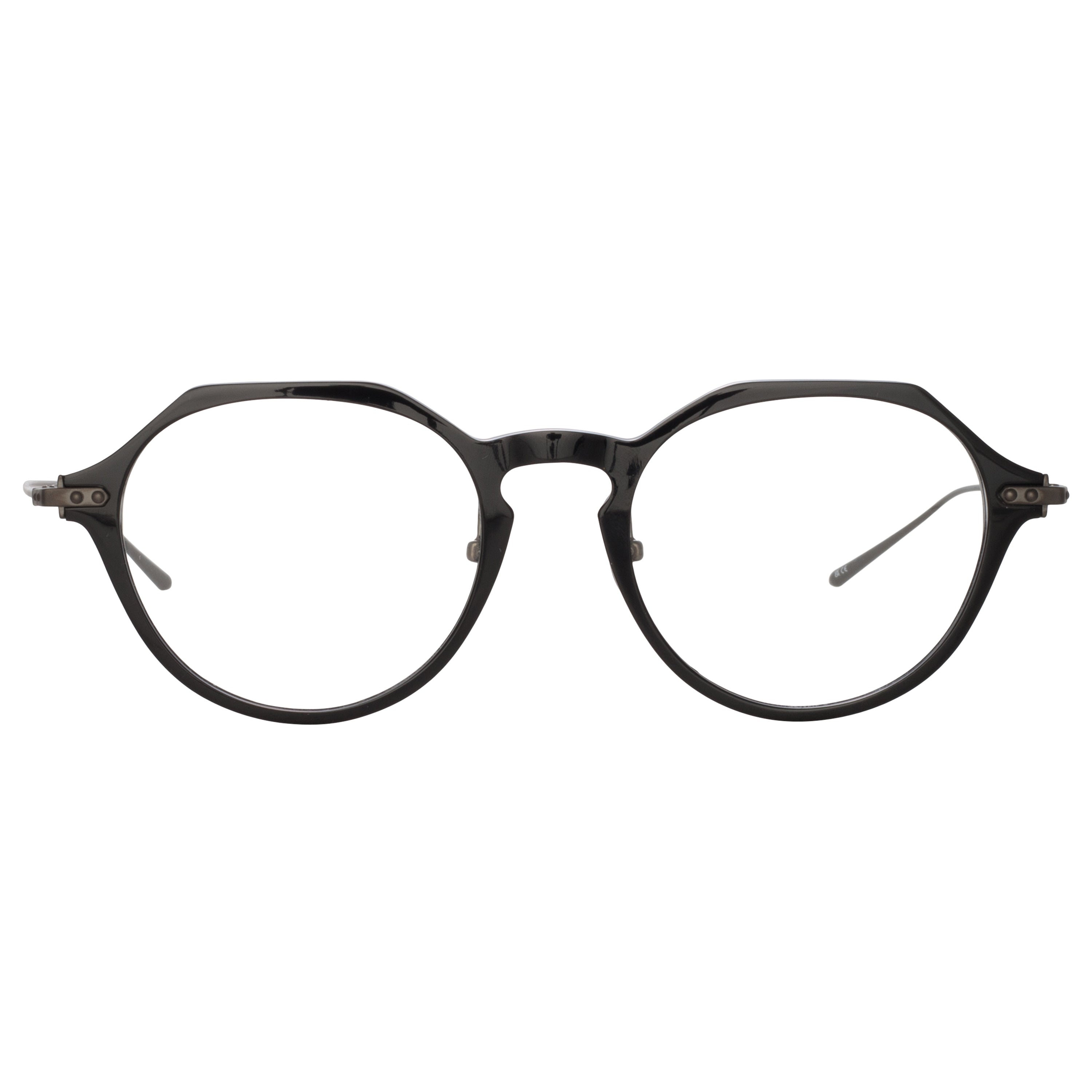 WREN OVAL OPTICAL A FRAME IN BLACK AND NICKEL - 2