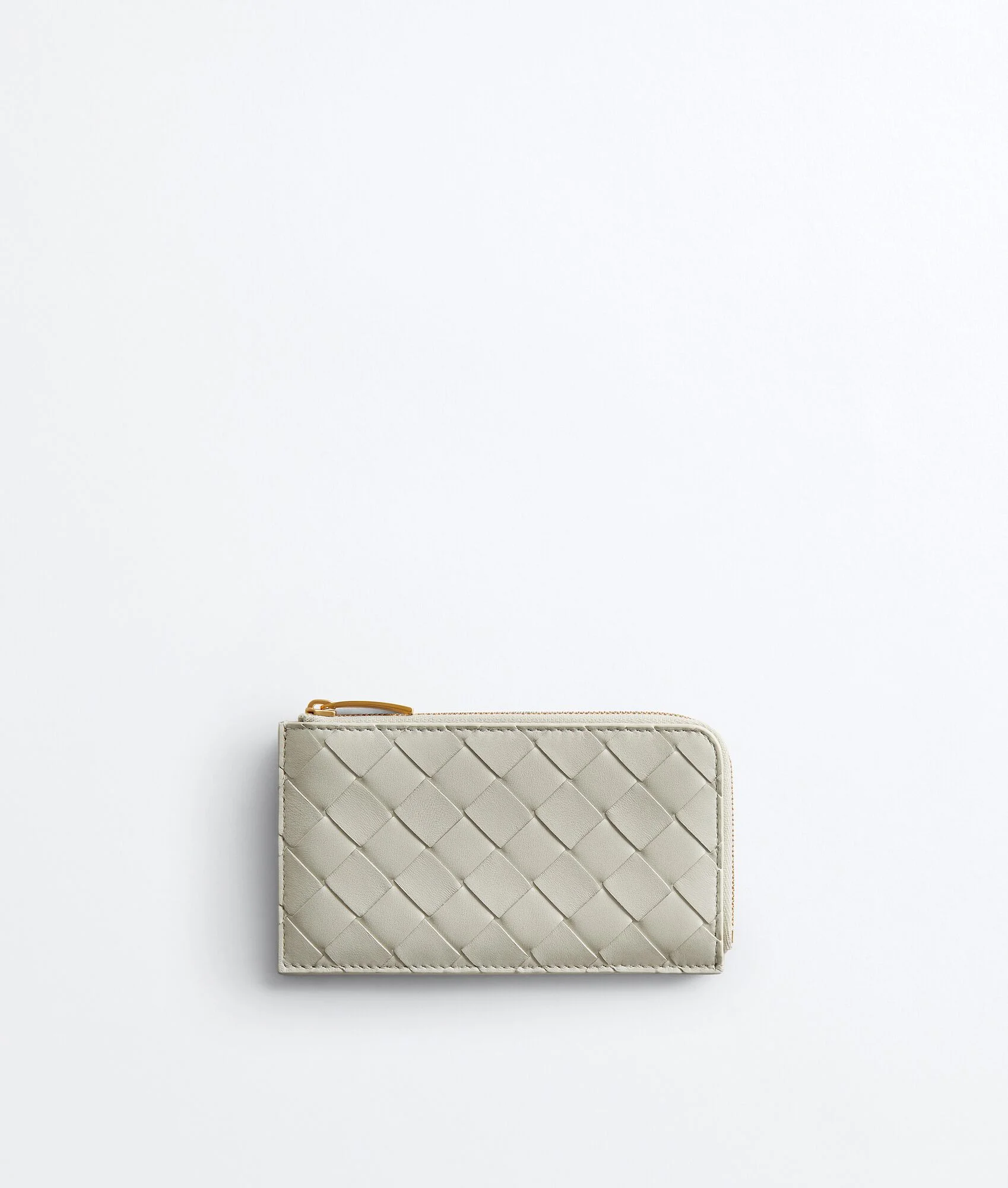 Intrecciato L-Zipped Card Case - 1