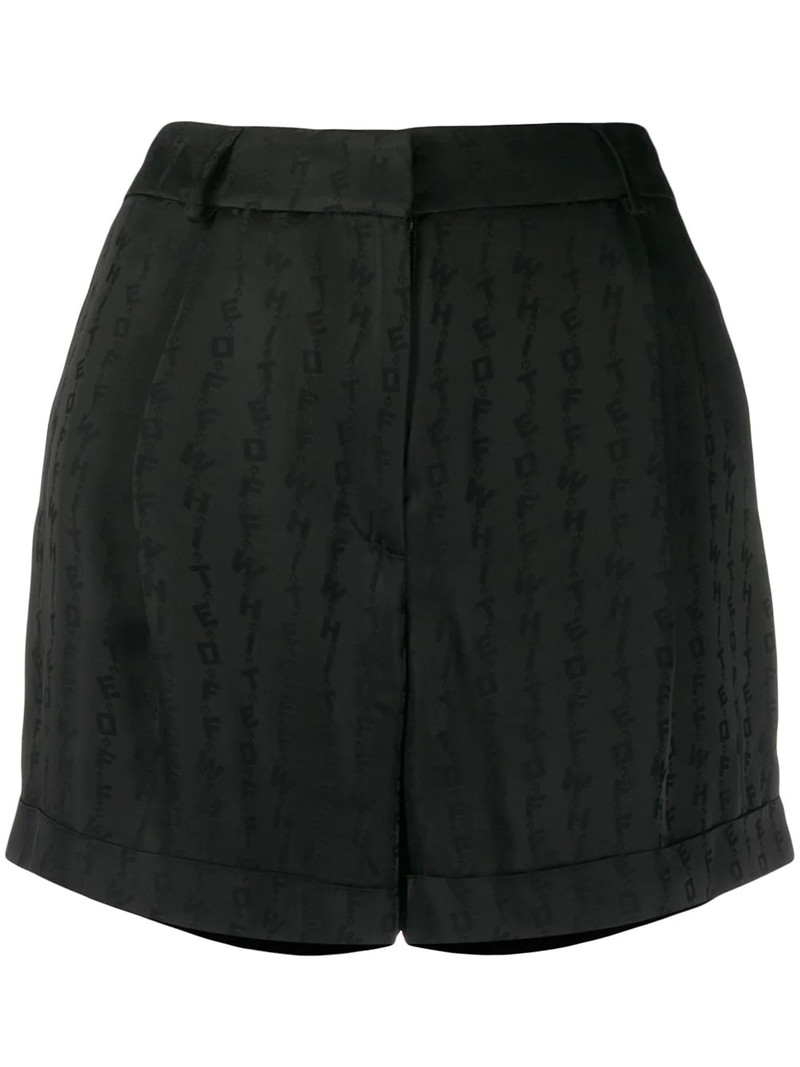 tone-on-tone logo shorts 1