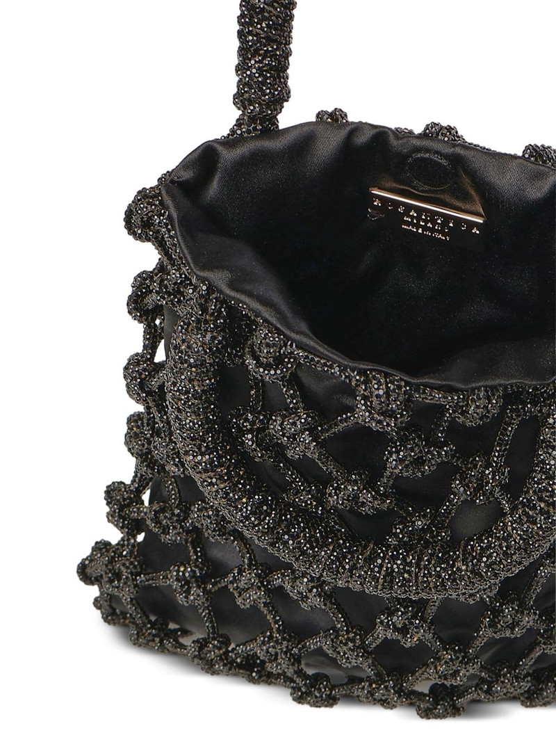 crystal-embellishment top-handle tote bag 4