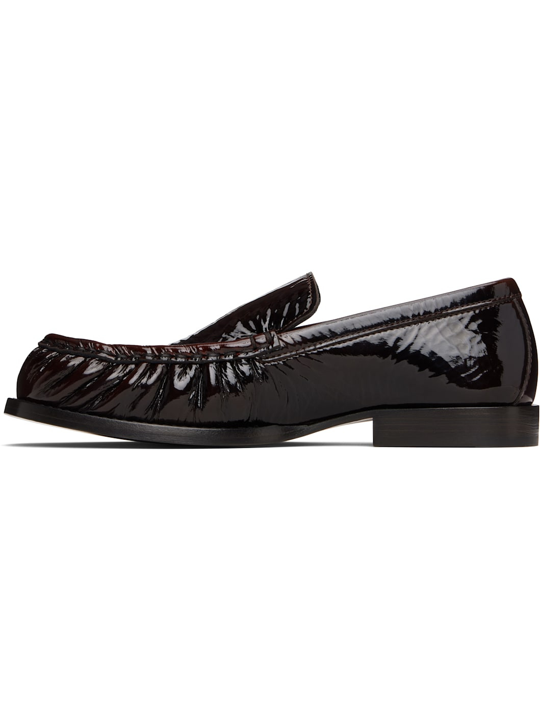 Brown Leather Loafers - 3